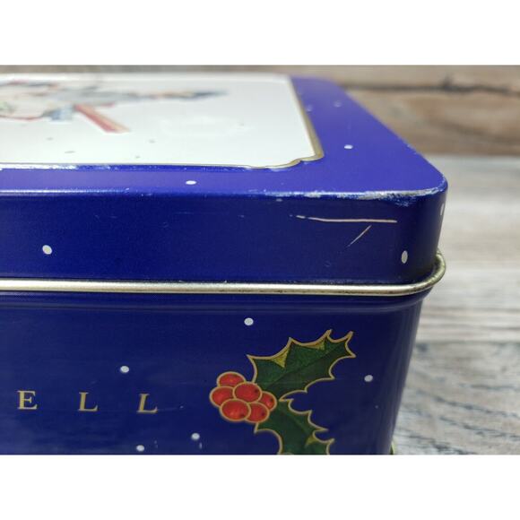 1996 Norman Rockwell Limited Edition Snickers Candy Bar Christmas Tin Empty - Picture 7 of 10
